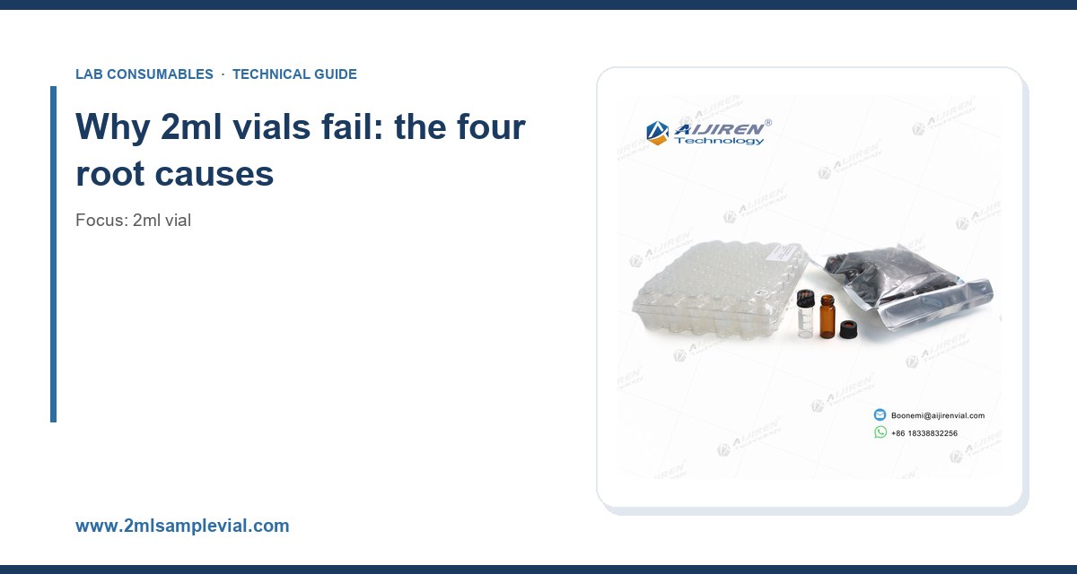 Why 2ml vials fail: the four root causes